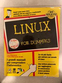 Libro Linux for dummies del 1998 in italiano
