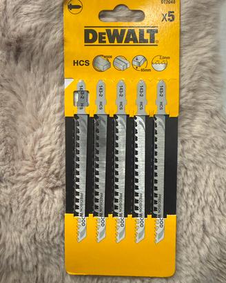 DEWALT DT2048 Set 5 Lame Seghetto Legno