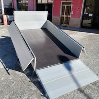 rimorchio MTE240/14-k 1300 KG + kit soprasponde al