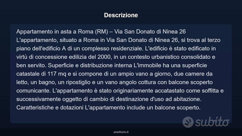 Appartamento – Roma, Casal Morena - Vista 5