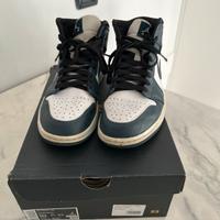 Nike jordan One Mid Obsidian