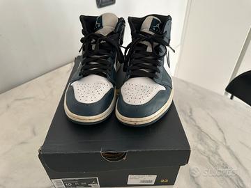 Nike jordan One Mid Obsidian