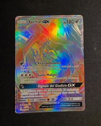 Carta Pokemon  Yveltal GX Hyper Rainbow 137/131
