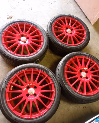 Cerchi Punto Abarth OZ Superturismo WRC 17"