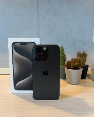 iPhone 15 Pro 128GB  Black Titanium - Come Nuovo