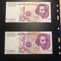 Lire 50.000 Bernini xe Fds