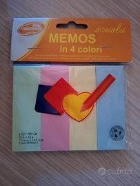 Post-it Memos 4 colori