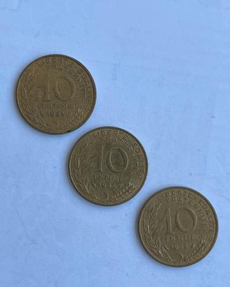 Lotto Monete Pre Euro - Franchi Francesi e Pesetas