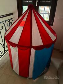 Tenda IKEA CIRKUSTÄLT Tenda, rosso blu/bianco