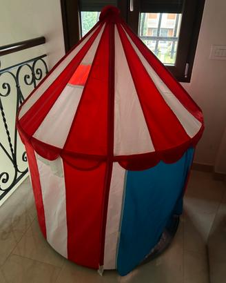 Tenda IKEA CIRKUSTÄLT Tenda, rosso blu/bianco