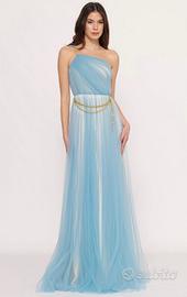 NUOVO Elisabetta Franchi abito vestito tulle