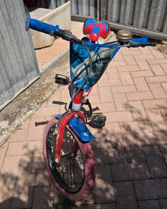 bici Dino bike Spiderman 16 pollici