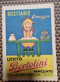 ricettario lievito Bartolini 