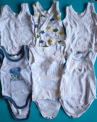 Body neonato canotta