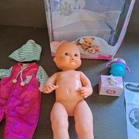 gioco bambola Nenuco accessori istruzioni scatola 