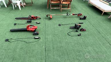KIT COMPLETO ATTREZZI A BATTERIA BLUEBIRD