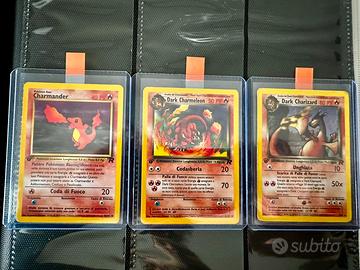 Lotto Pokemon Team Rocket - Linea Dark 1 Ed. ITA