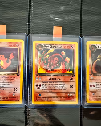 Lotto Pokemon Team Rocket - Linea Dark 1 Ed. ITA