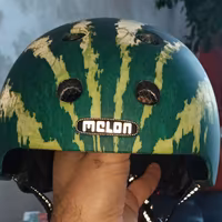 casco bambini melon