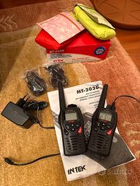 Walkie talkies ricetrasmittente