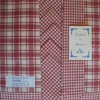 Tovaglia e tovaglioli per 6 - country