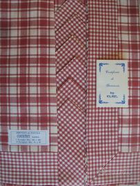 Tovaglia e tovaglioli per 6 - country