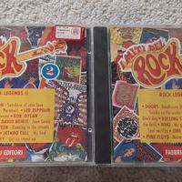 Lotto 2 CD compilation “i miti del ROCK live”