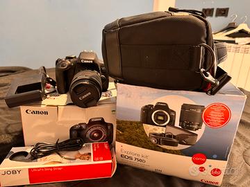 Canon EOS 750D + Accessori Originali Canon – €350