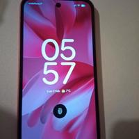 Google pixel 9A con cover e ricevuta