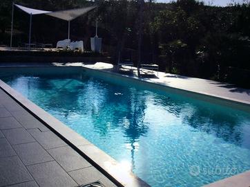 Villa vista mare con piscina e giardino ugento le