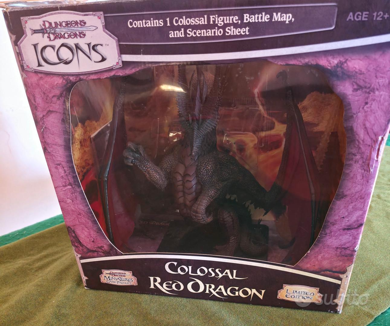 Dungeons & Dragons Colossal Red Dragon (Icons - Collezionismo In ...