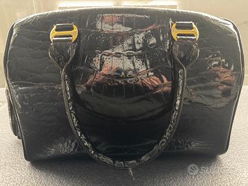 Borsa in puro coccodrillo VINTAGE