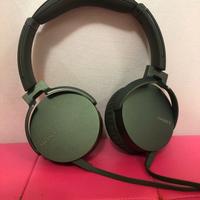 Sony MDR-XB550AP Cuffie verdi