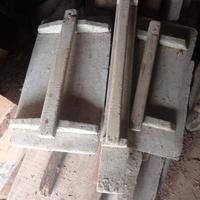 3 Fratazzi in legno vintage, per collezione.