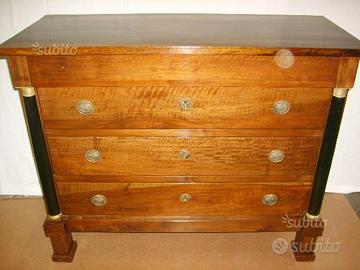 Comò cassettone impero