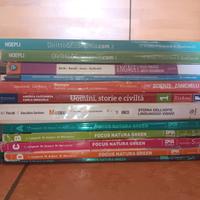 Libri di prima, seconda e terza superiore