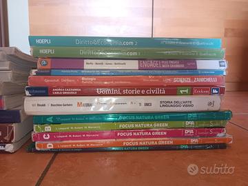 Libri di prima, seconda e terza superiore