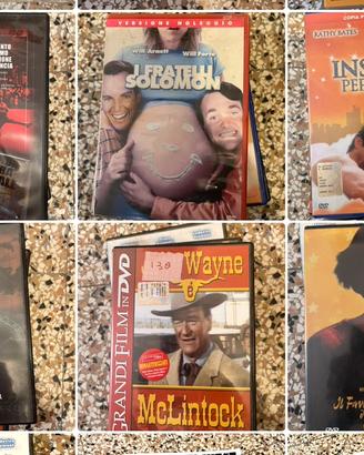 Lotto di 8 DVD vintage