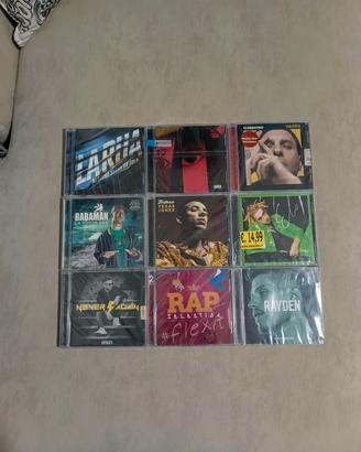 Lotto 9 CD Rap Italiano Nuovi Sigillati