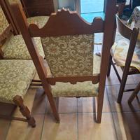 quattro sedie anni70/80