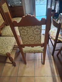 quattro sedie anni70/80