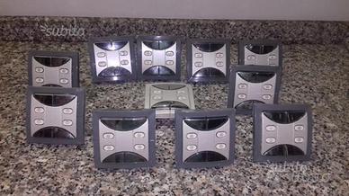 Lotto di 11 pulsantiere domotiche siemens instabus