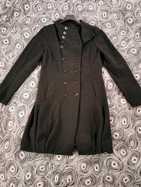 cappotto a palloncino nero donna tg 46 