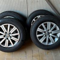 Gomme invernali e cerchi in legha Volkswagne Golf