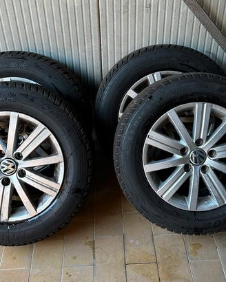 Gomme invernali e cerchi in legha Volkswagne Golf