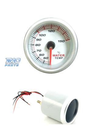 OROLOGIO TEMPERATURA ACQUA SFONDO BIANCO ILLUMINAT