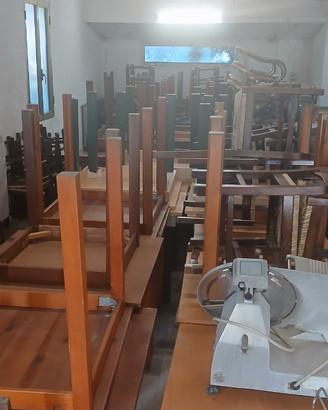 Tavoli e Sedie per Ristorante Trattoria