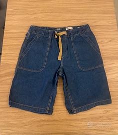 Pantaloni corti in denim uomo