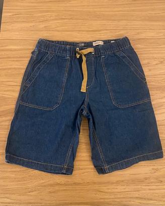 Pantaloni corti in denim uomo