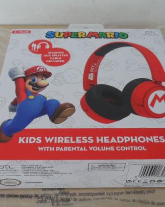 Cuffie Supermario Wireless-OTL Technologies-NUOVE
